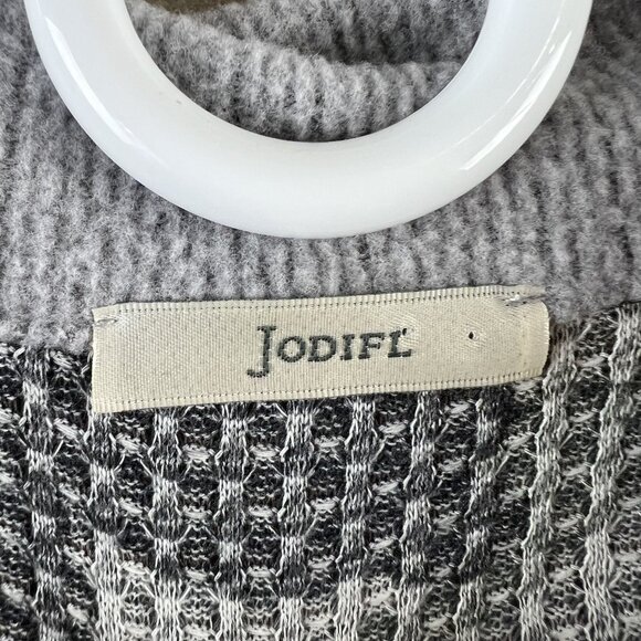 Jodifl Womens Shirt Long Sleeve 1/4 Zip Pullover Waffle Camo Size Small - Picture 8 of 9